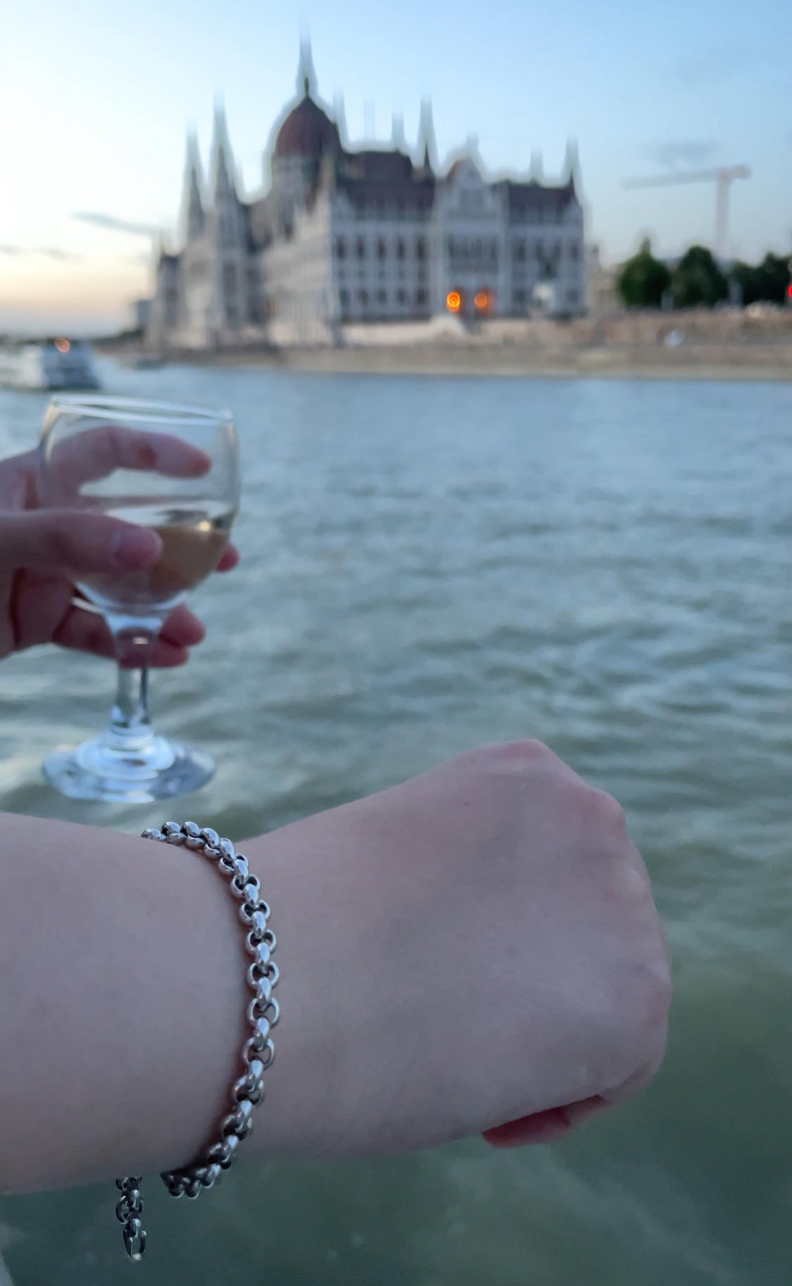 White Gold Bracelet - Luxury Chain.