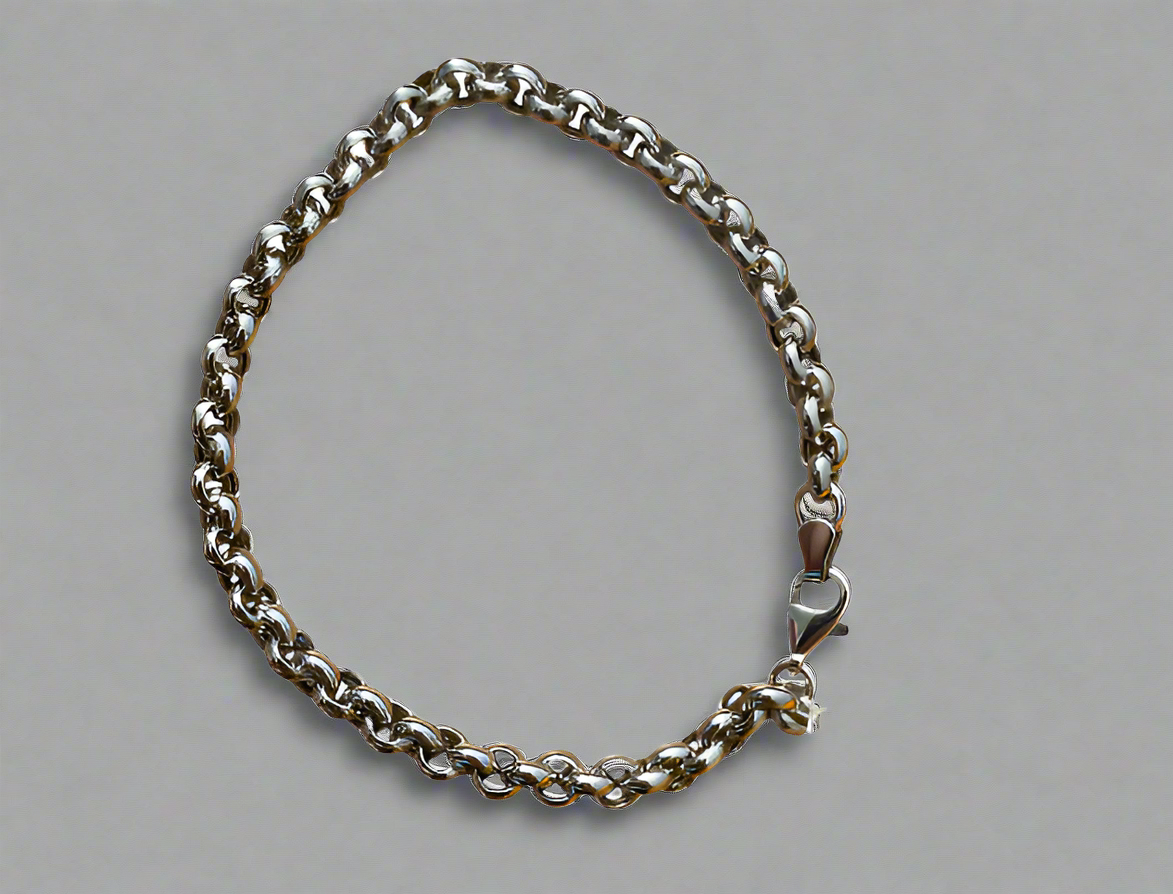 14K White Gold Bracelet - Luxury Chain