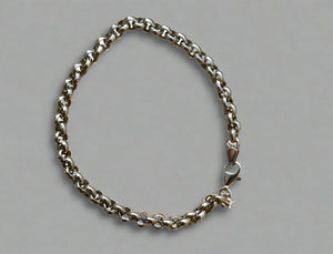 White Gold Bracelet - Luxury Chain.
